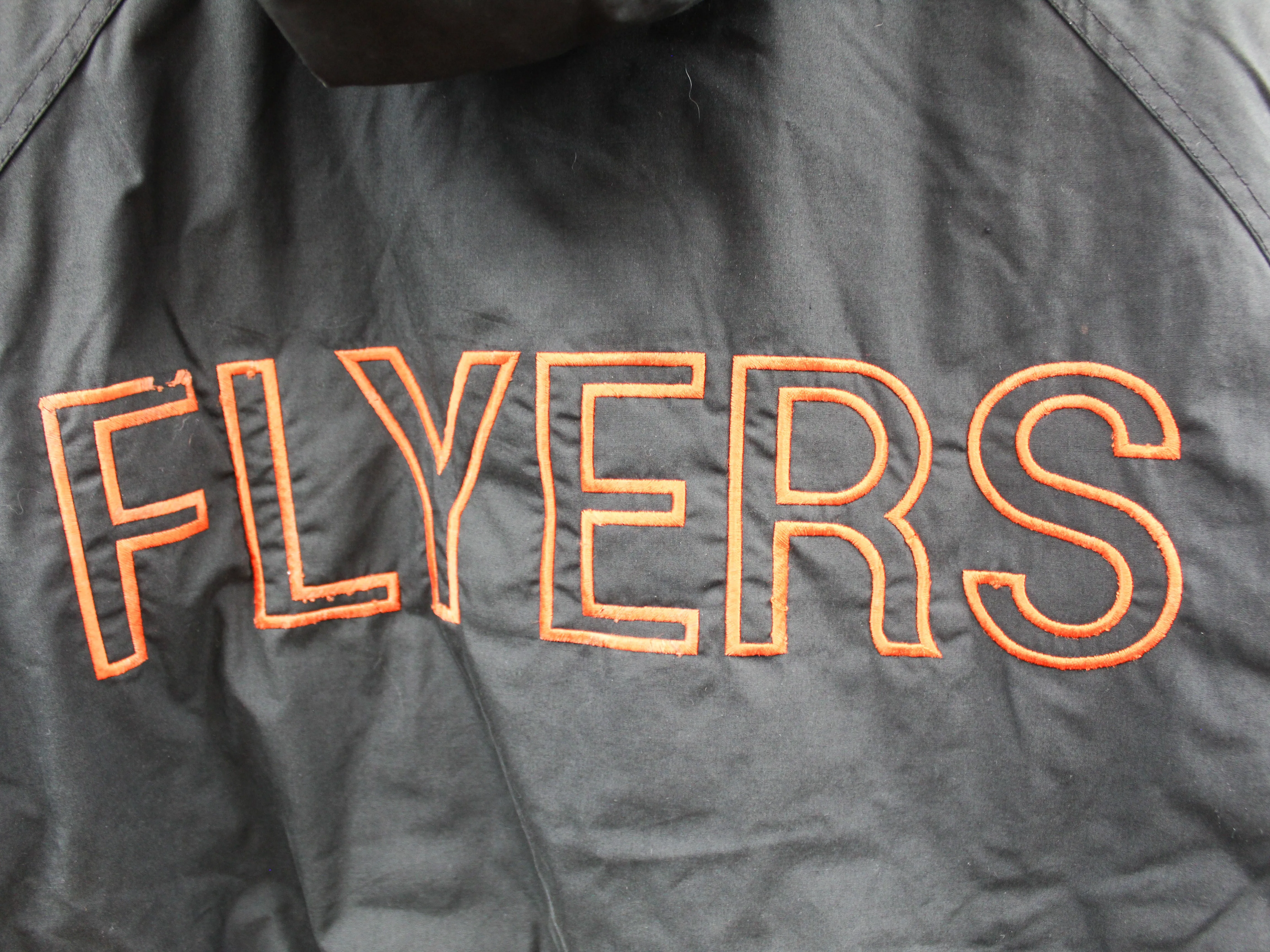 Z- Vintage Flyers NHL Fan Gear Hooded Winter Jacket sold by HG Vintage product image thumbnail 4