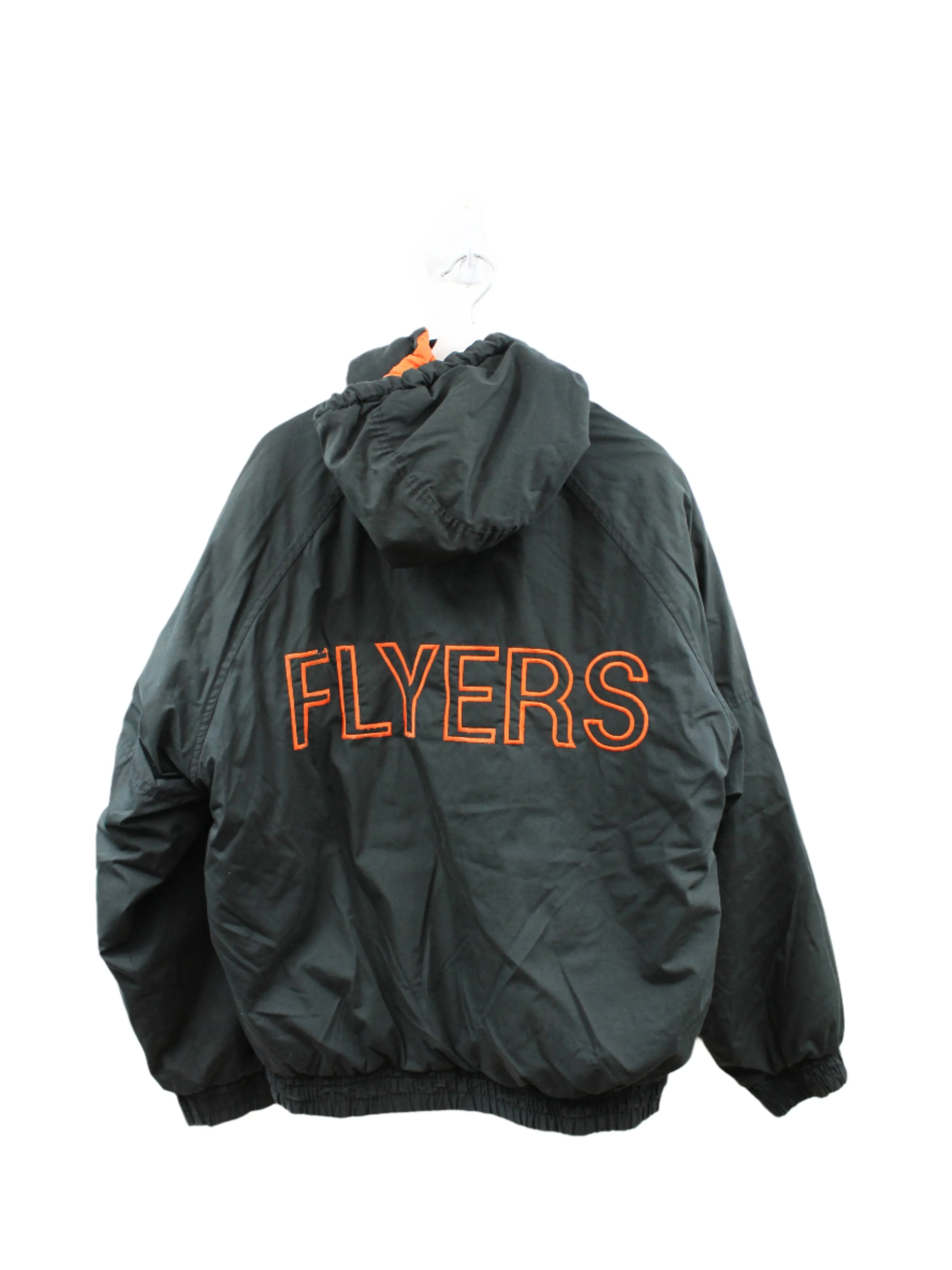 Z- Vintage Flyers NHL Fan Gear Hooded Winter Jacket sold by HG Vintage product image thumbnail 3
