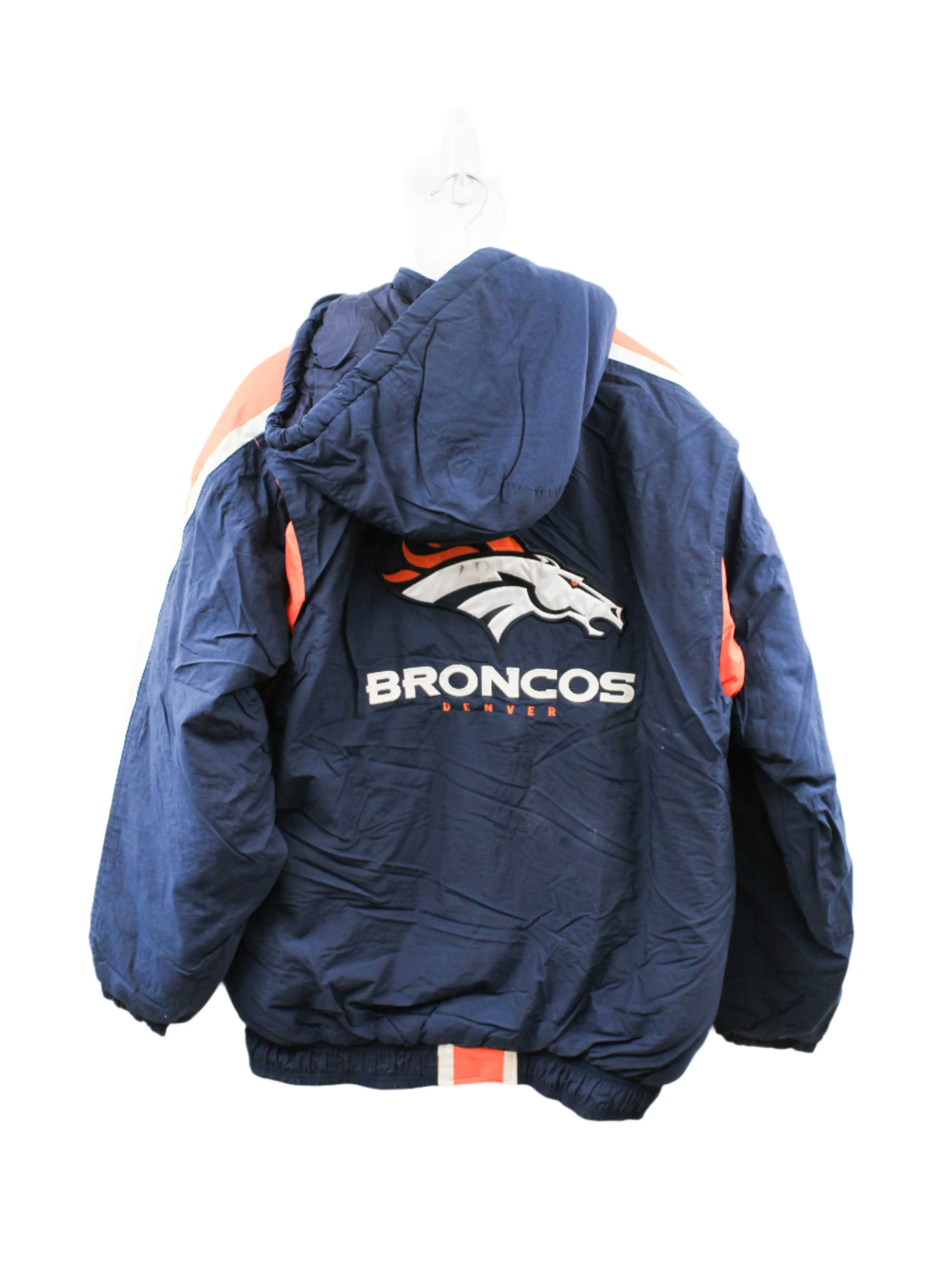 Z- Vintage Broncos NFL Starter Hooded Winter Jacket sold by HG Vintage product image thumbnail 4