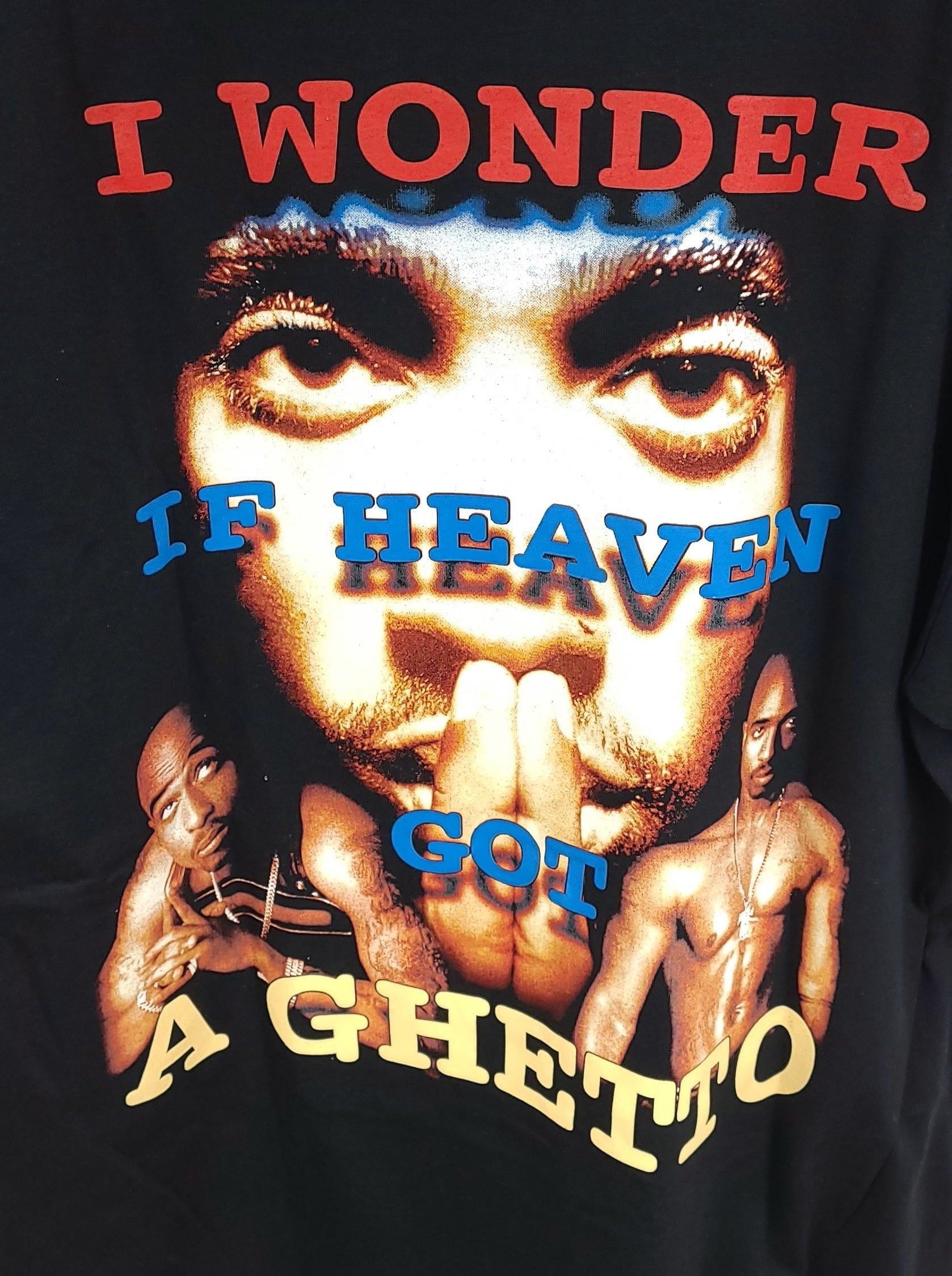 Tupac Me Against the World Hip Hop Bootleg Music Tee sold by HG Vintage product image thumbnail 4