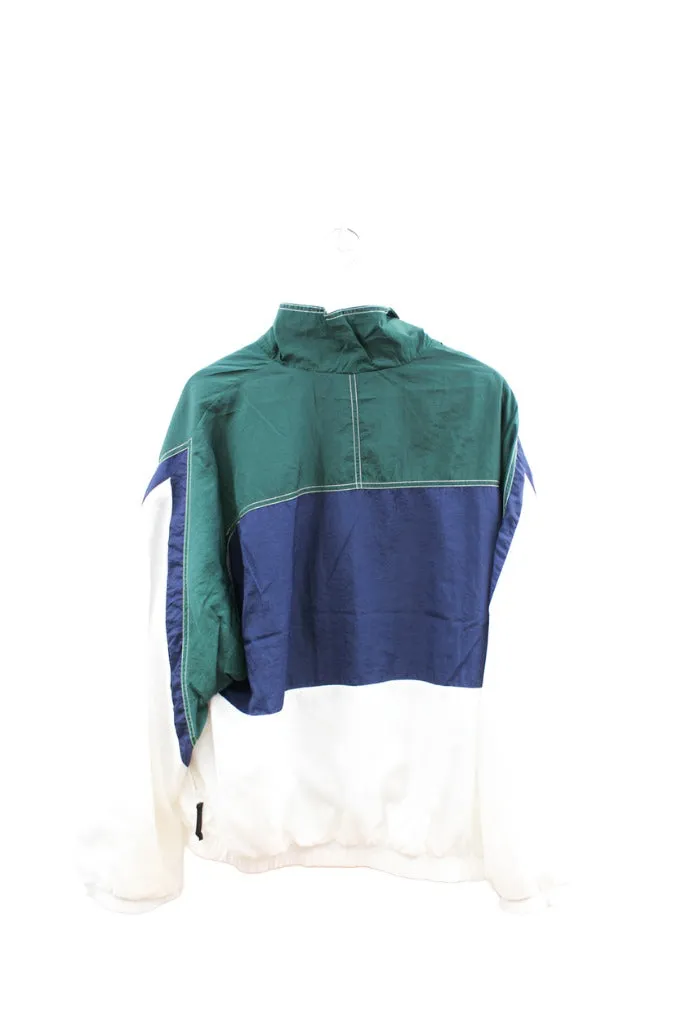 Z - Vintage 90s Nike Nylon Windbreaker Green/Navy sold by HG Vintage product image thumbnail 4