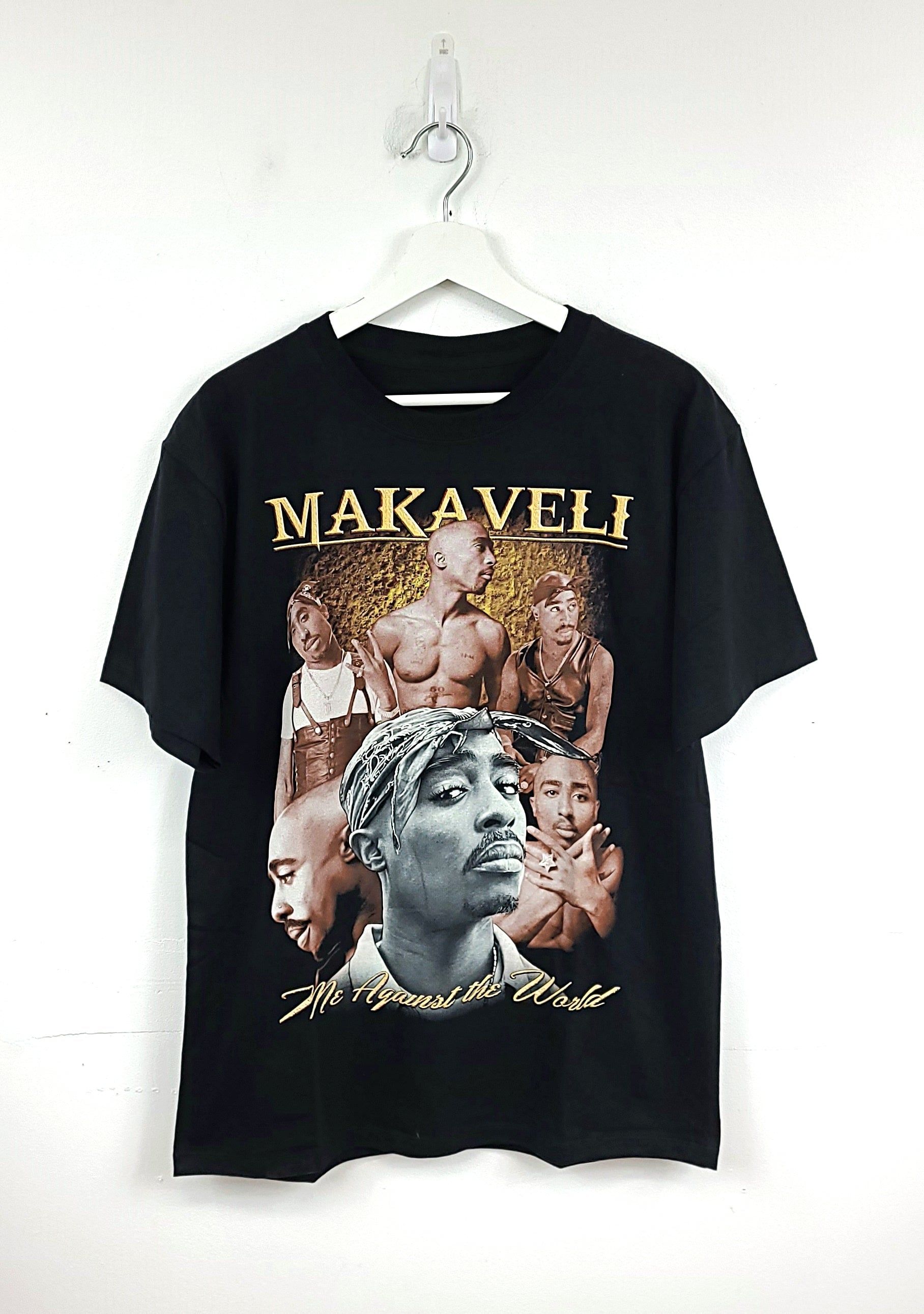 Tupac Me Against the World Hip Hop Bootleg Music Tee sold by HG Vintage