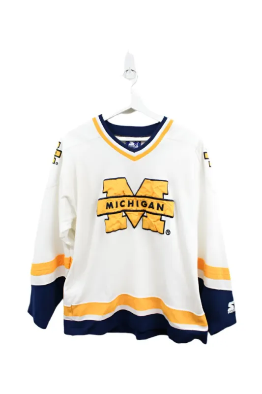 Z- Vintage University Of Michigan Starter Hockey Jersey sold by HG Vintage