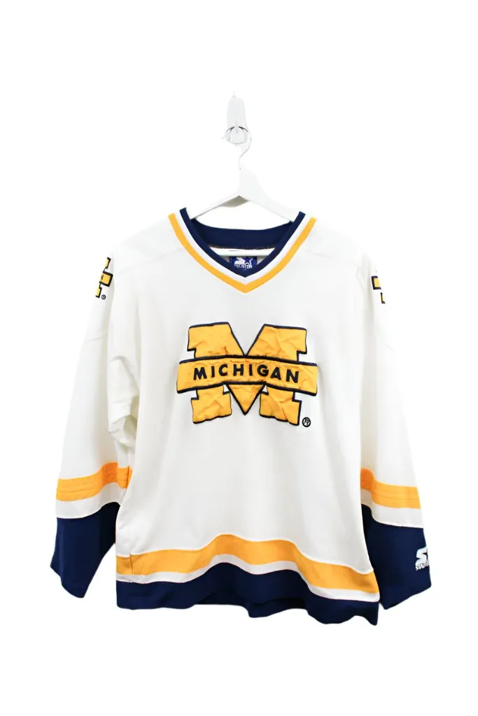 Z- Vintage University Of Michigan Starter Hockey Jersey sold by HG Vintage