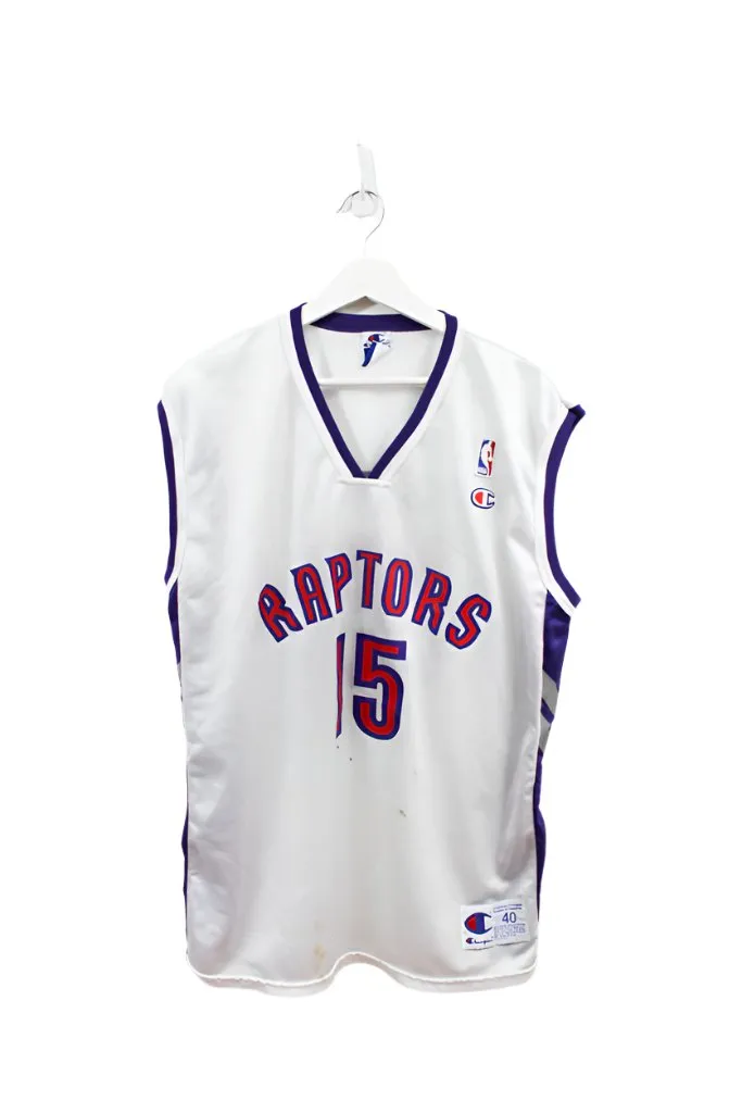 Z- Vintage Toronto Raptors Vince Carter NBA Champion Jersey sold by HG Vintage