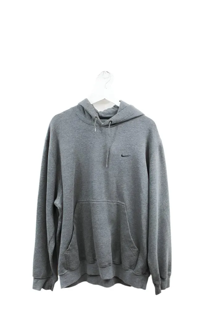 Z- Vintage Nike Chest Mini Swoosh Embroidered Dark Grey Hoodie sold by HG Vintage