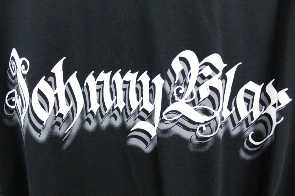Z- Vintage 90s Johnny Blaze Deadstock Sample Text Tee sold by HG Vintage product image thumbnail 2