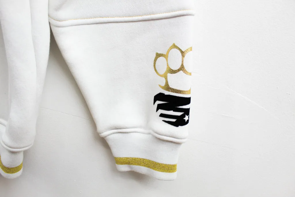 Z- Vintage 90s Johnny Blaze Deadstock Sample Skull & Wings Zip Up Hoodie sold by HG Vintage product image thumbnail 3