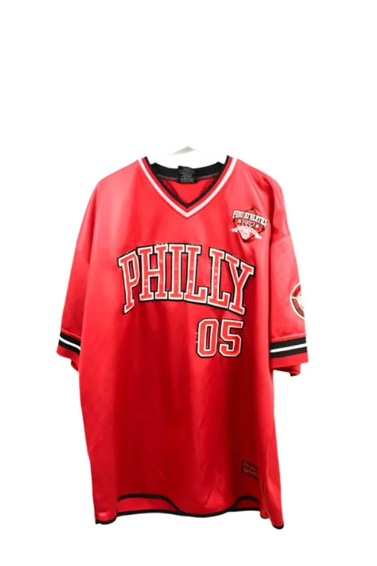 Z- Vintage 90s FUBU Embroidered Philly Football Jersey sold by HG Vintage
