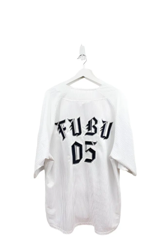 Z- Vintage 90s FUBU Embroidered Text Baseball Jersey sold by HG Vintage product image thumbnail 5