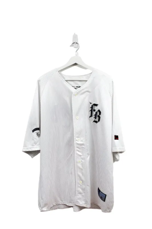 Z- Vintage 90s FUBU Embroidered Text Baseball Jersey sold by HG Vintage