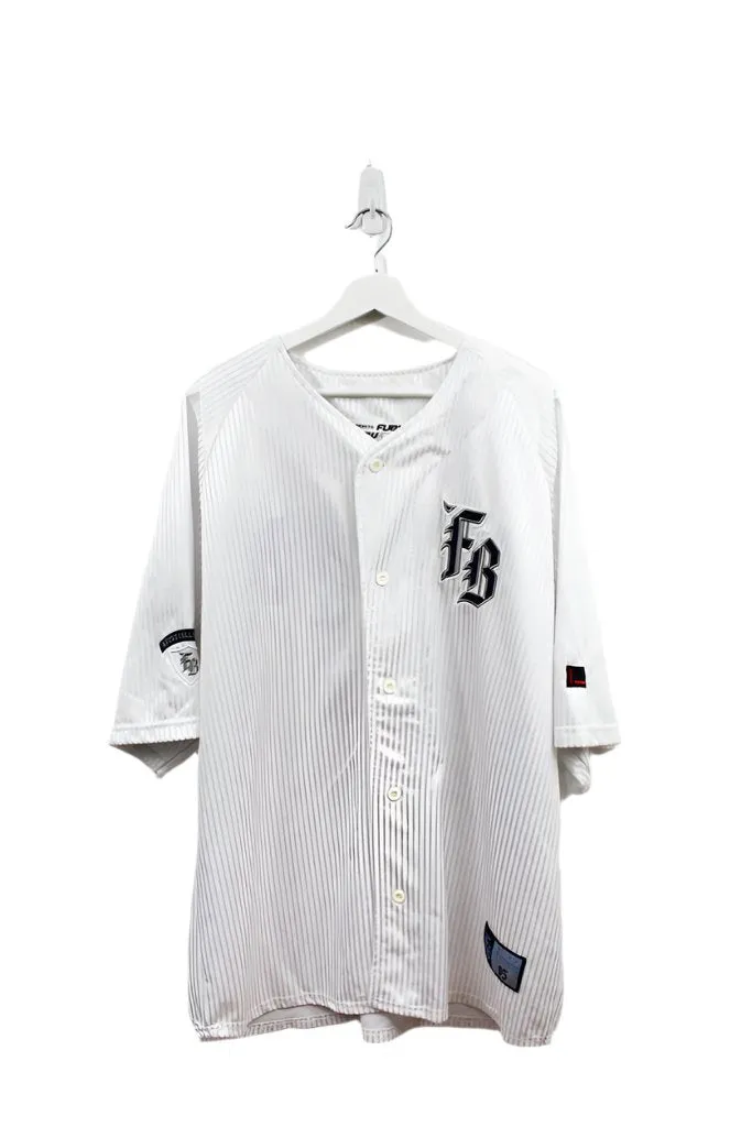 Z- Vintage 90s FUBU Embroidered Text Baseball Jersey sold by HG Vintage