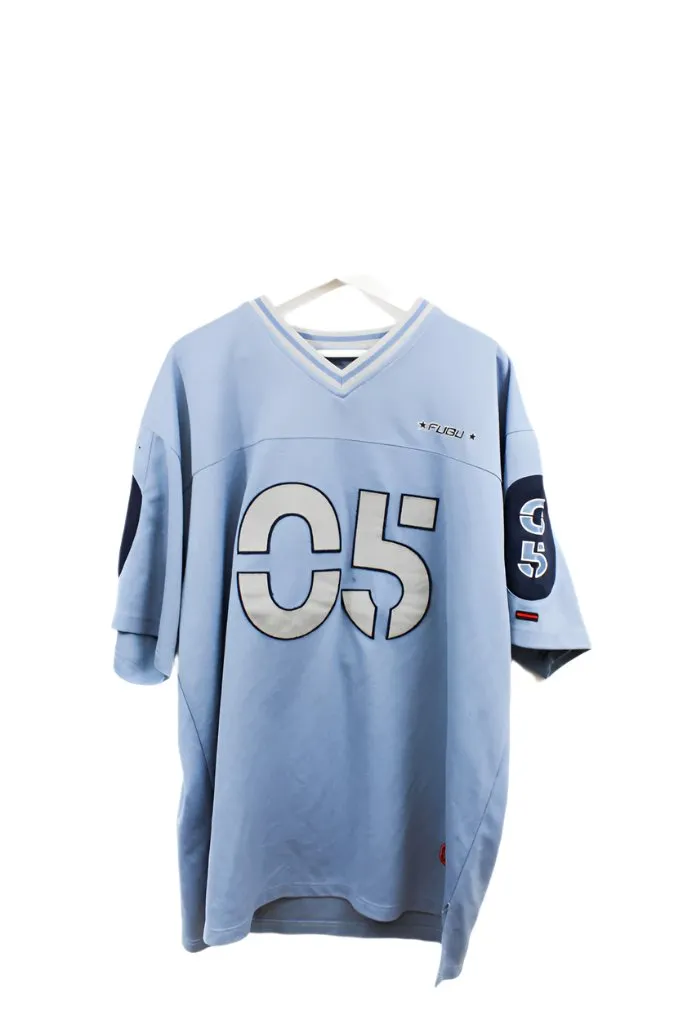 Z- Vintage 90s FUBU Embroidered 05 Football Jersey sold by HG Vintage