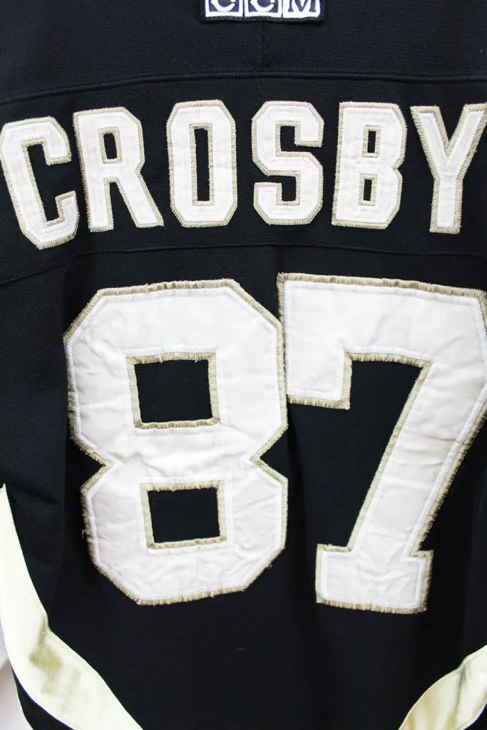 Z- Pittsburgh Penguins Sidney Crosby NHL CCM Jersey sold by HG Vintage product image thumbnail 4