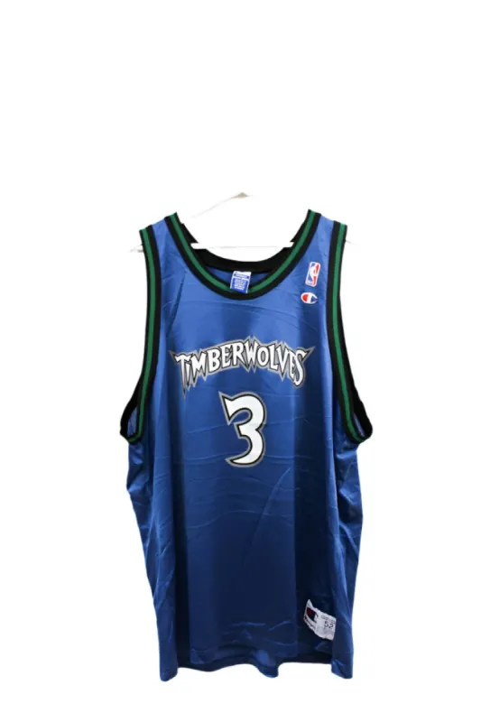 Z- Minnesota Timberwolves Stephon Marbury NBA Champion Jersey sold by HG Vintage