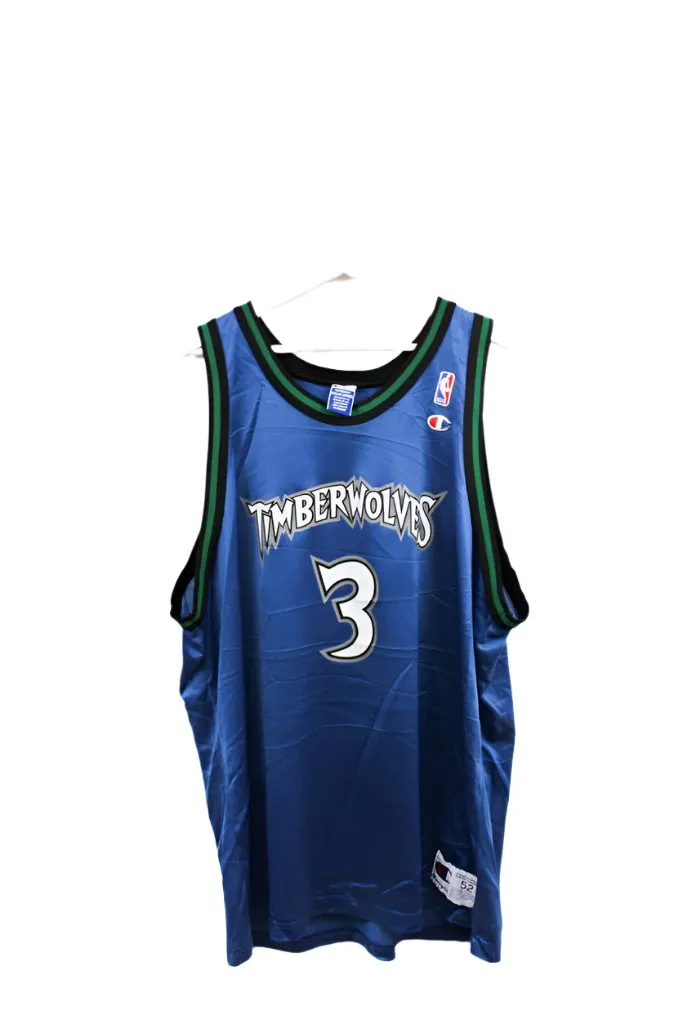 Z- Minnesota Timberwolves Stephon Marbury NBA Champion Jersey sold by HG Vintage