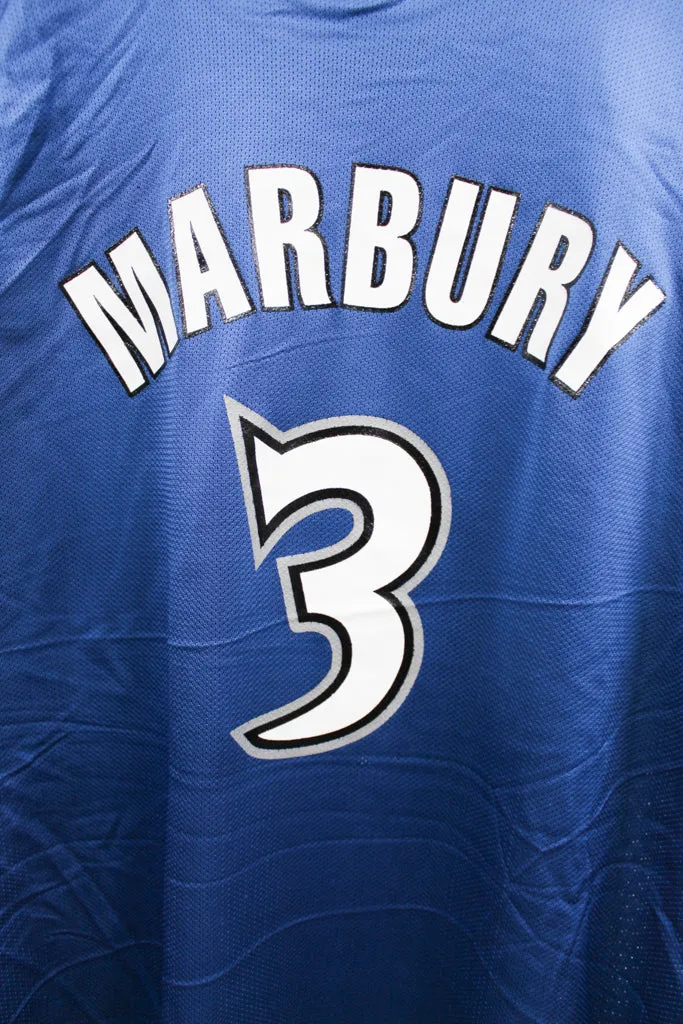 Z- Minnesota Timberwolves Stephon Marbury NBA Champion Jersey sold by HG Vintage product image thumbnail 5