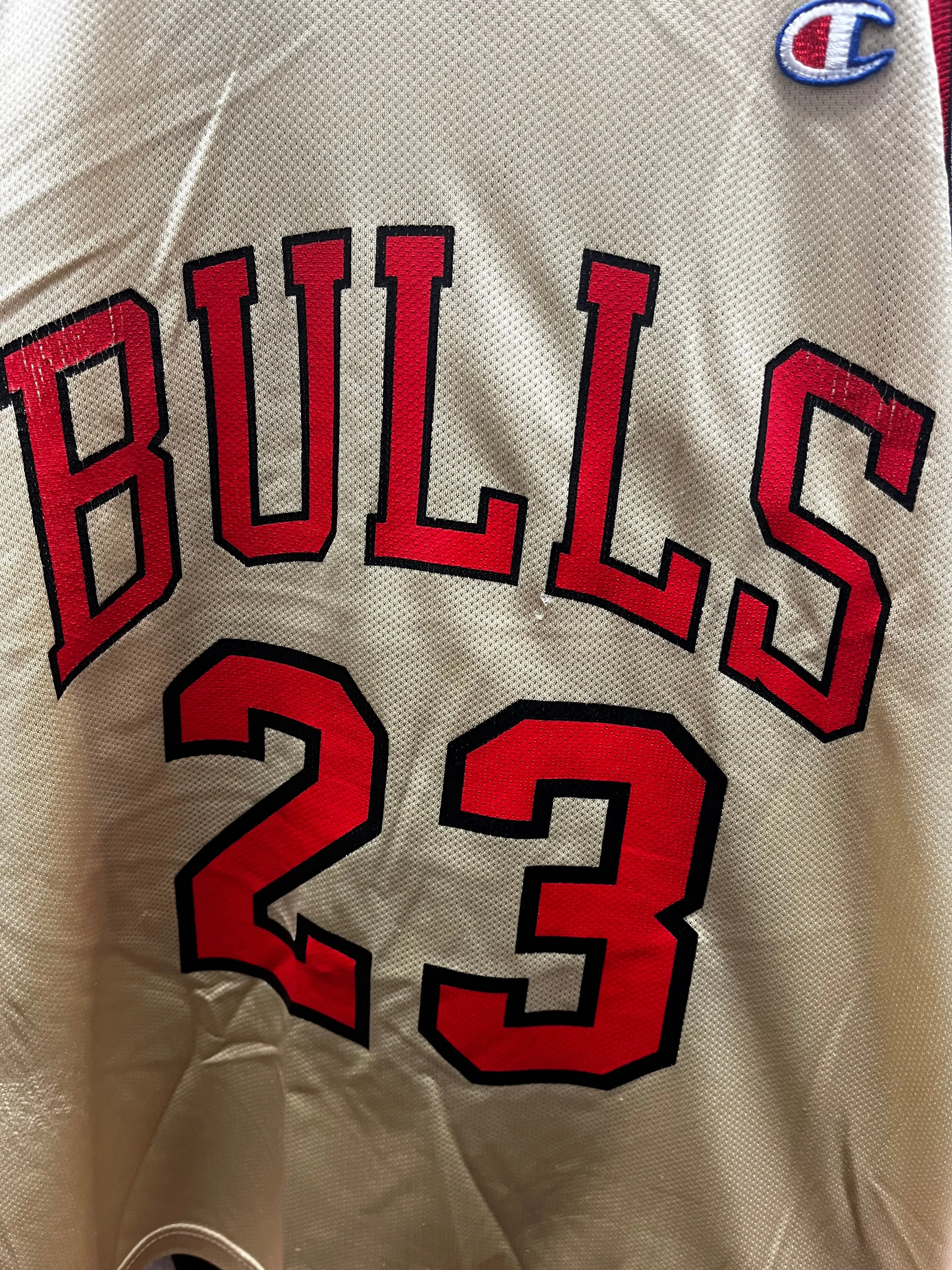 Z- Chicago Bulls Michael Jordan NBA Champion Jersey Gold sold by HG Vintage product image thumbnail 2