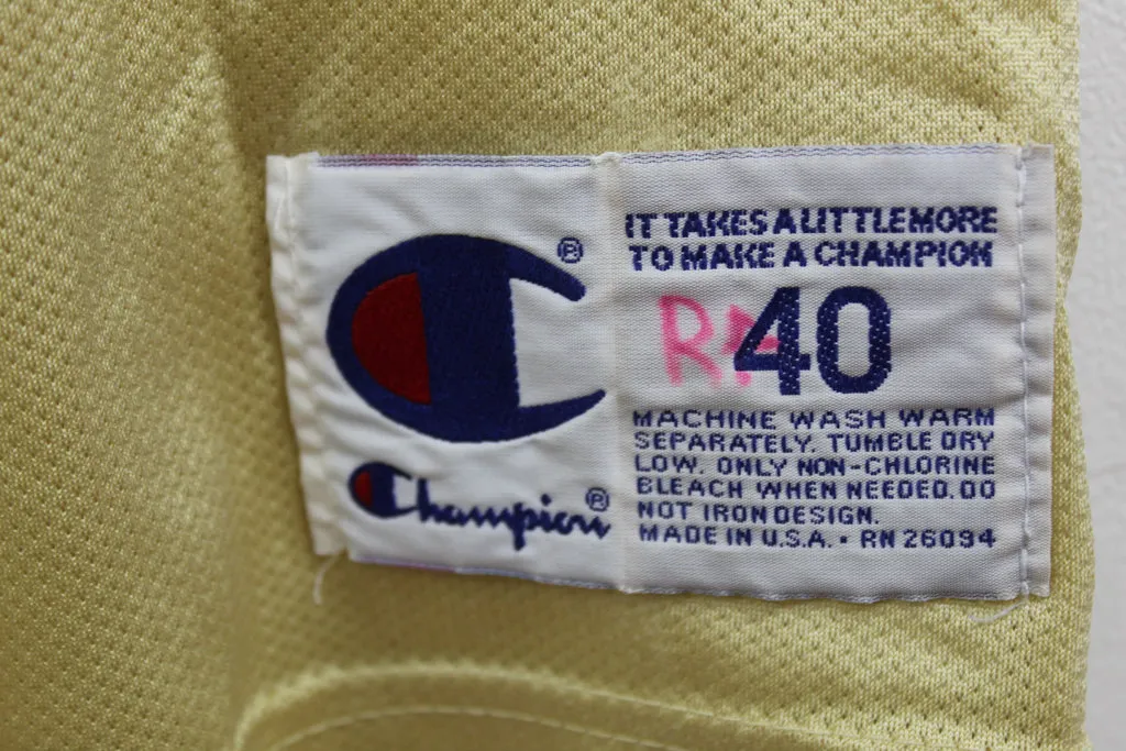 Z- Chicago Bulls Michael Jordan NBA Champion Jersey Gold sold by HG Vintage product image thumbnail 3