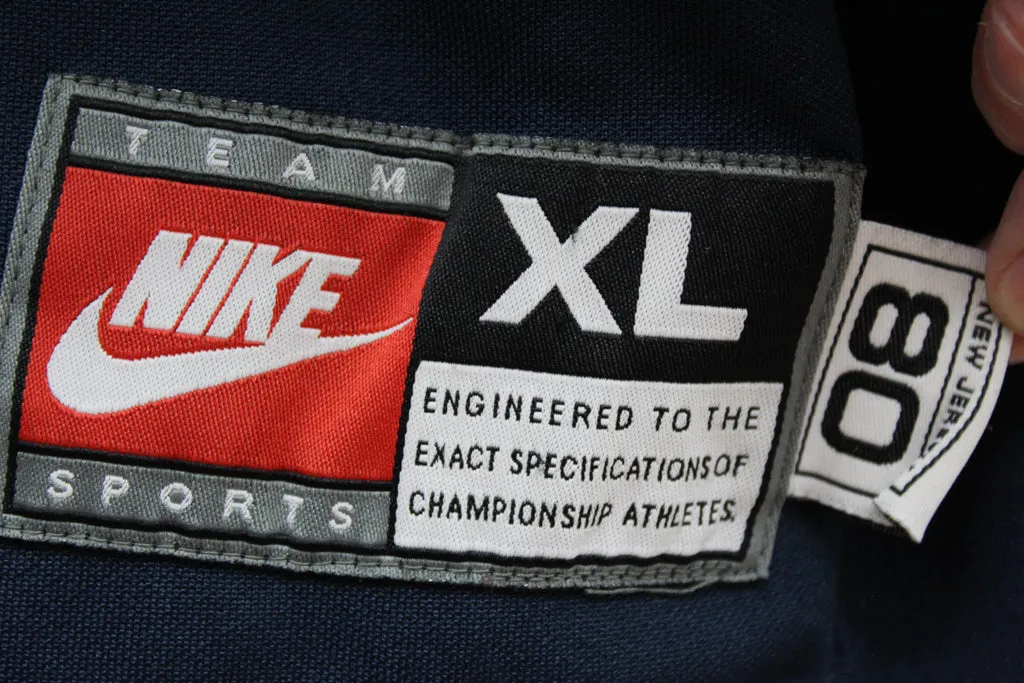 Z- Brooklyn Nets NBA Nike Baseball Style Jersey sold by HG Vintage product image thumbnail 3