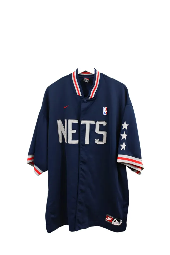Z- Brooklyn Nets NBA Nike Baseball Style Jersey sold by HG Vintage