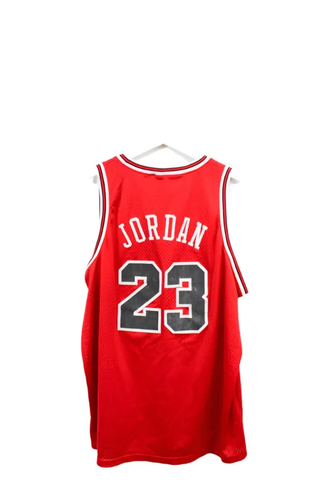 Z- Chicago Bulls Michael Jordan NBA Nike Team Jersey Red sold by HG Vintage product image thumbnail 4