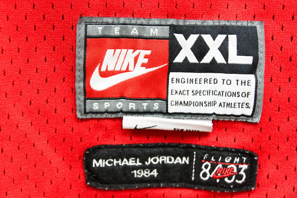Z- Chicago Bulls Michael Jordan NBA Nike Team Jersey Red sold by HG Vintage product image thumbnail 3