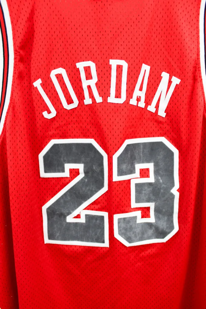 Z- Chicago Bulls Michael Jordan NBA Nike Team Jersey Red sold by HG Vintage product image thumbnail 5