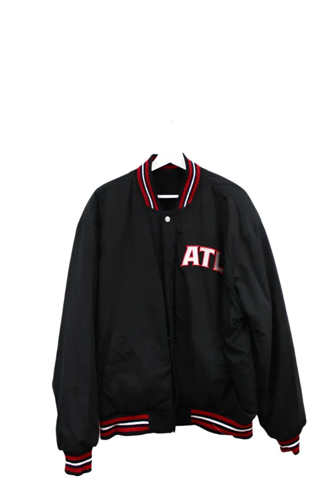 Z- Atlanta Hawk NBA Jeff Hamilton Reversible Bomber Jacket sold by HG Vintage product image thumbnail 5