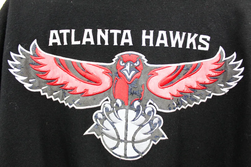 Z- Atlanta Hawk NBA Jeff Hamilton Reversible Bomber Jacket sold by HG Vintage product image thumbnail 4