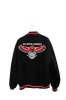Z- Atlanta Hawk NBA Jeff Hamilton Reversible Bomber Jacket sold by HG Vintage