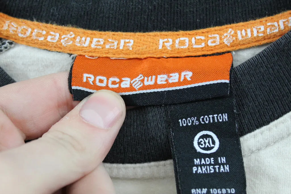 Z- Vintage Y2K Rocawear Embroidered Text Tee sold by HG Vintage product image thumbnail 3