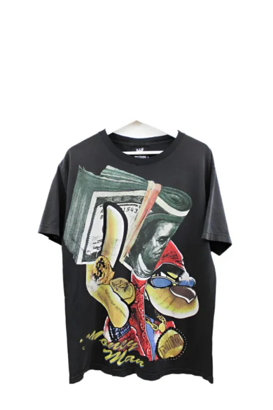 Z- Vintage 2002 Money Man Graphic WWE Tag Tee sold by HG Vintage