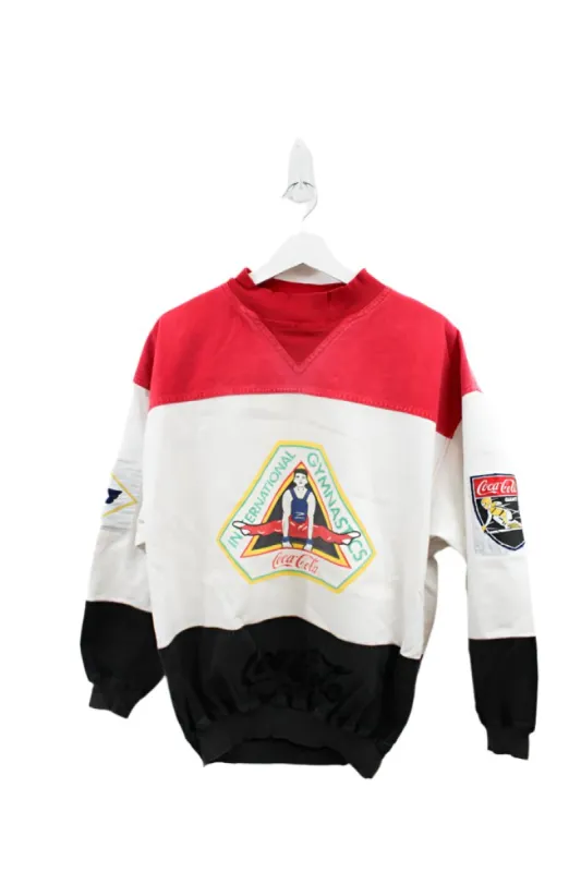 Z- Vintage Coca-Cola Gymnastic/Ski Patches Crewneck sold by HG Vintage