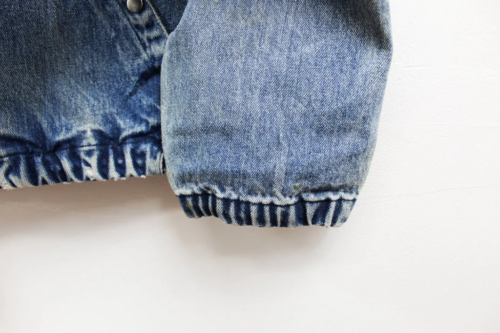 Z- Vintage Polo Ralph Lauren Zip Up Denim Bomber Jacket sold by HG Vintage product image thumbnail 3