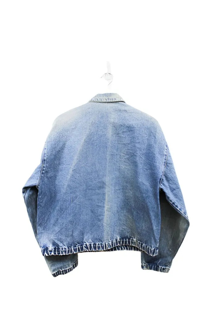 Z- Vintage Polo Ralph Lauren Zip Up Denim Bomber Jacket sold by HG Vintage product image thumbnail 4