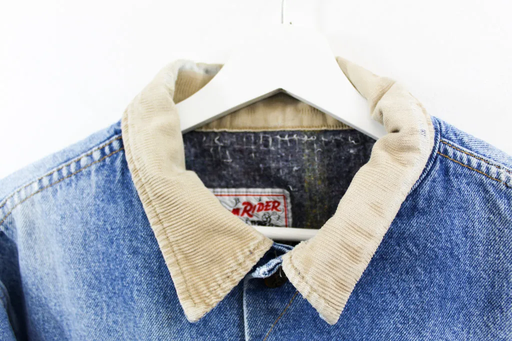 Z- Vintage Lee Storm Rider Blanket Lined Denim Jacket sold by HG Vintage product image thumbnail 5
