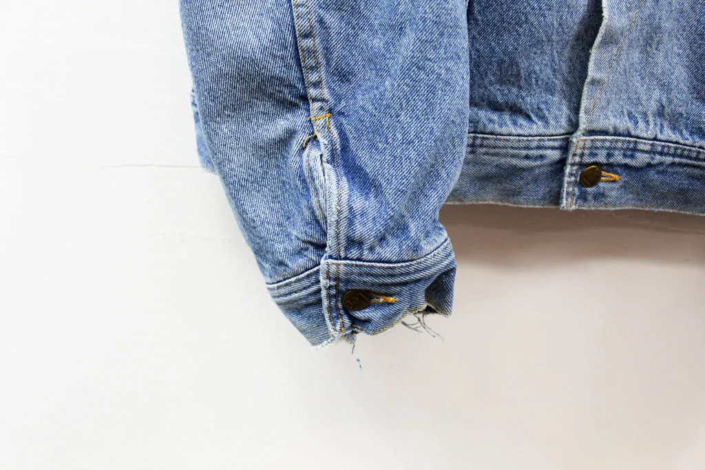 Z- Vintage Lee Storm Rider Blanket Lined Denim Jacket sold by HG Vintage product image thumbnail 4