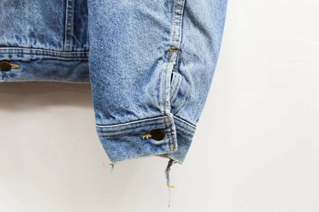 Z- Vintage Lee Storm Rider Blanket Lined Denim Jacket sold by HG Vintage product image thumbnail 3