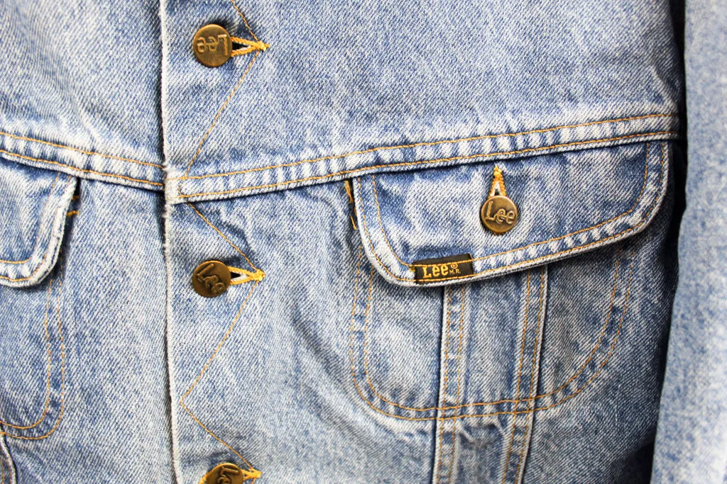 Z- Vintage Lee Storm Rider Blanket Lined Denim Jacket sold by HG Vintage product image thumbnail 2
