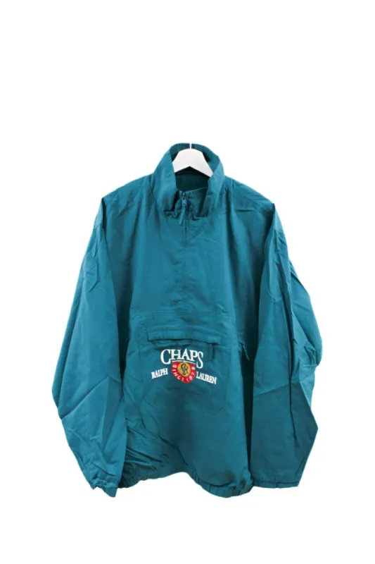 Z- Vintage 80s Chaps Ralph Lauren Anorak Windbreaker Jacket sold by HG Vintage
