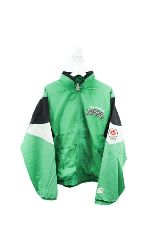 Z- Vintage Saskatchewan Roughriders CFL Starter Windbreaker Jacket sold by HG Vintage