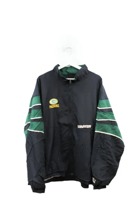Z- Vintage Green Bay Packers NFL Starter Windbreaker Jacket sold by HG Vintage
