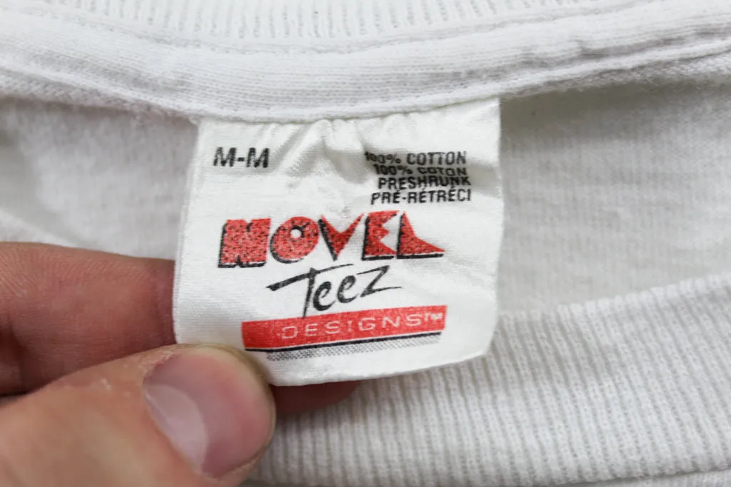 Z- Vintage 1989 Edmonton Oilers Tazmanian Devil NHL Reebok Single Stitch Tee sold by HG Vintage product image thumbnail 4