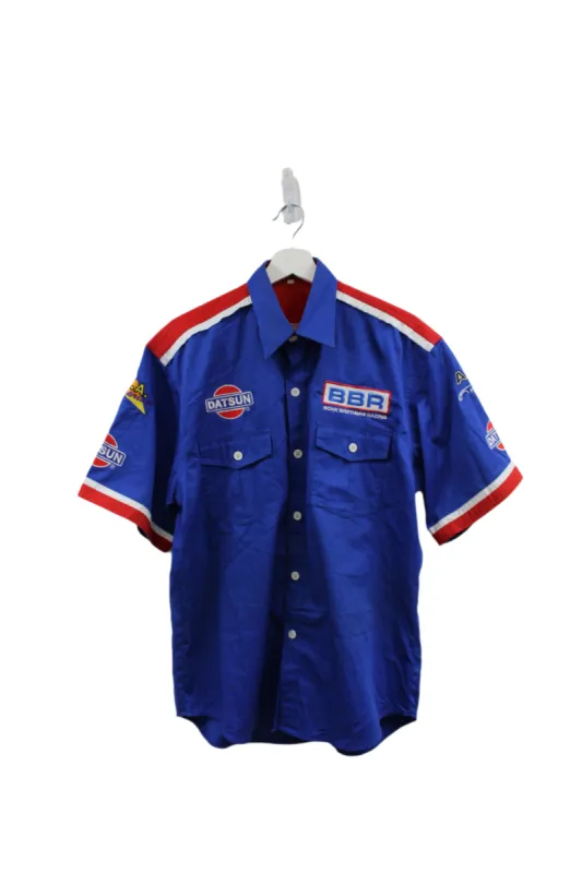 Z- Vintage Datsun Bonk Brothers Racing Embroidered Mechanics Shirt sold by HG Vintage