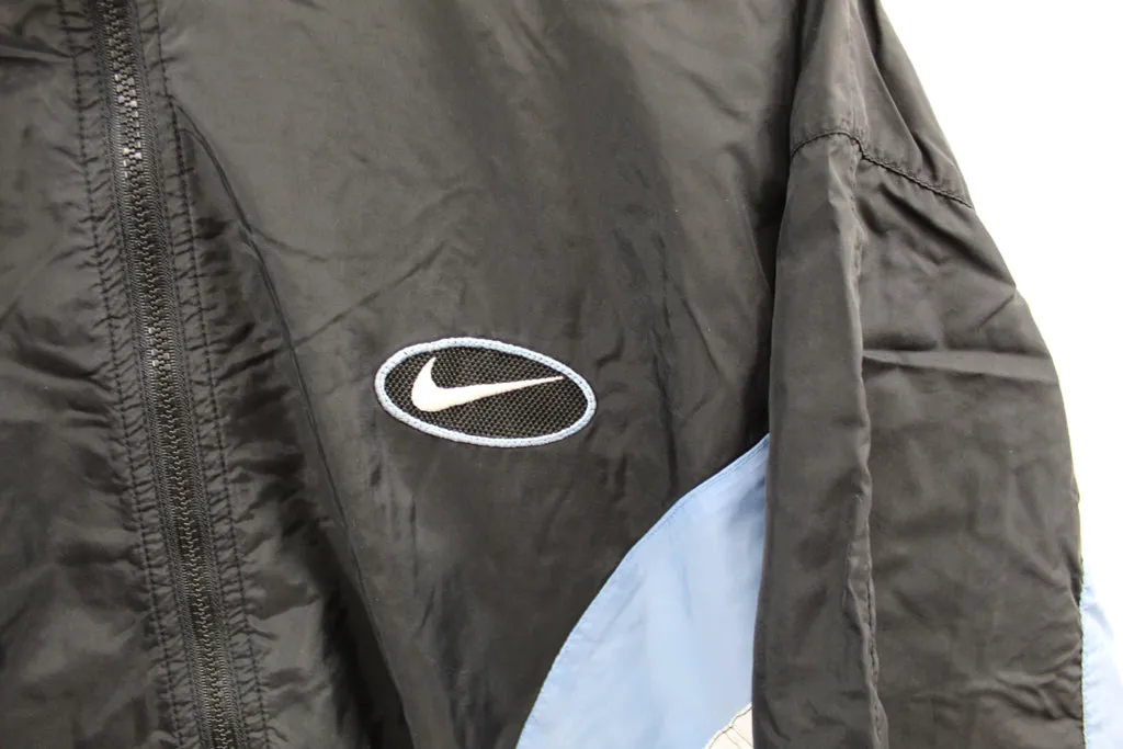 Z- Vintage 90s Nike Embroidered Swoosh Zip Up Nylon Windbreaker sold by HG Vintage product image thumbnail 2