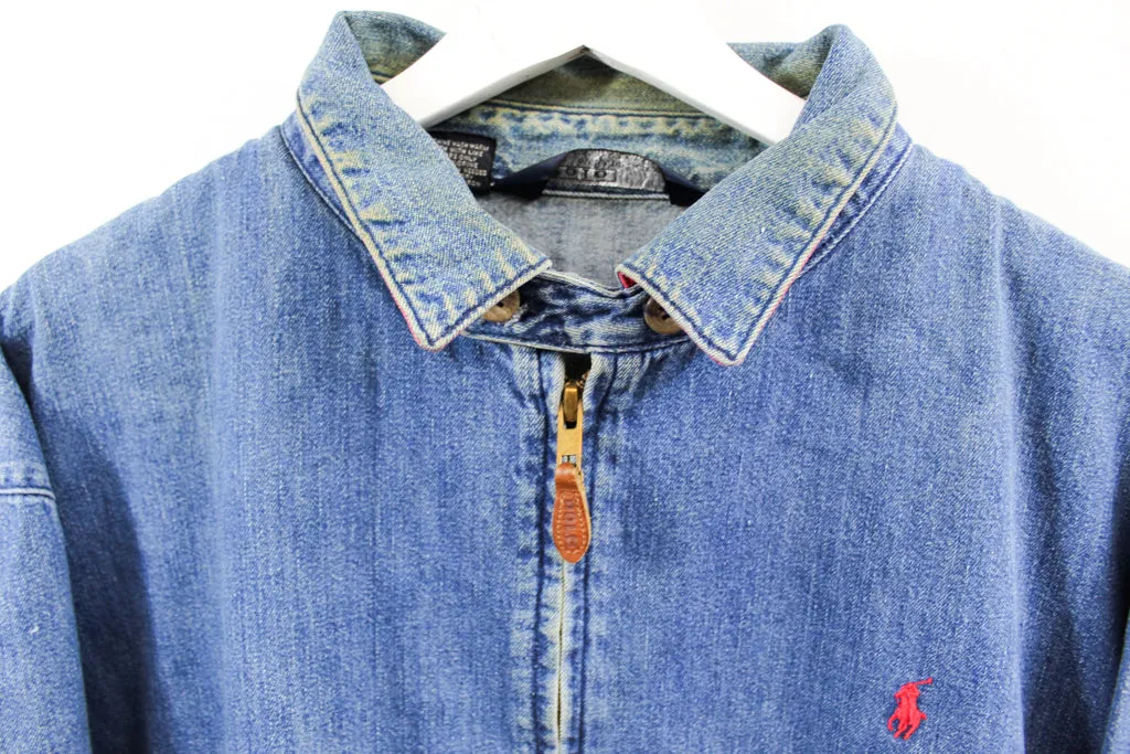 Z- Vintage 80s/90s Ralph Lauren Polo Denim Jacket Made In USA sold by HG Vintage product image thumbnail 3
