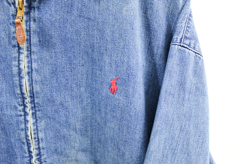 Z- Vintage 80s/90s Ralph Lauren Polo Denim Jacket Made In USA sold by HG Vintage product image thumbnail 2