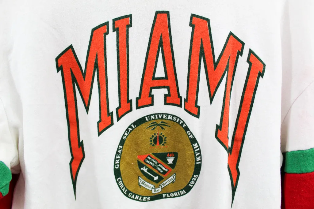Z- Vintage University Of Miami Nutmeg Crewneck sold by HG Vintage product image thumbnail 2