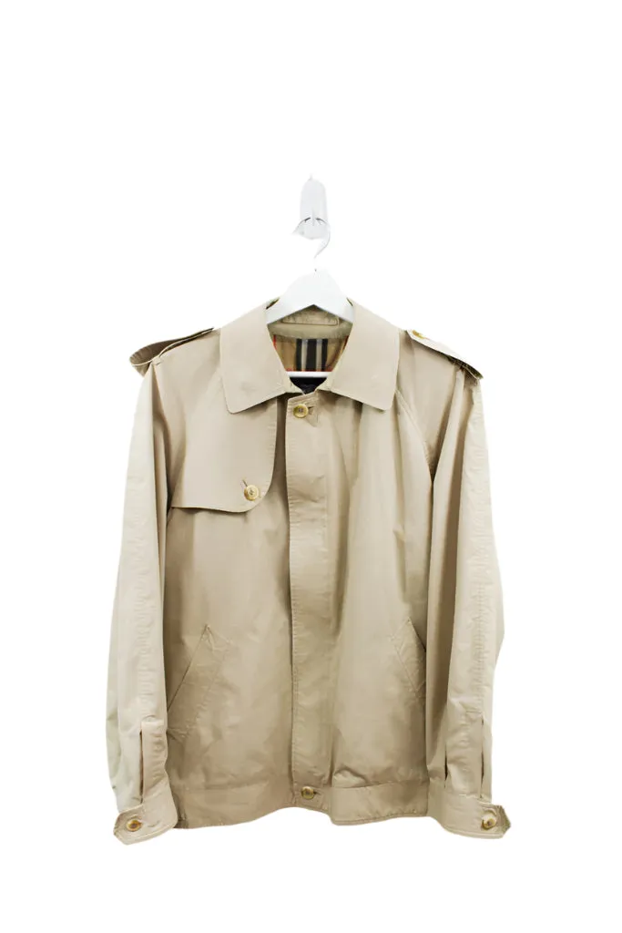 Z- Vintage Burberry Nova Zip Up Bomber Jacket sold by HG Vintage